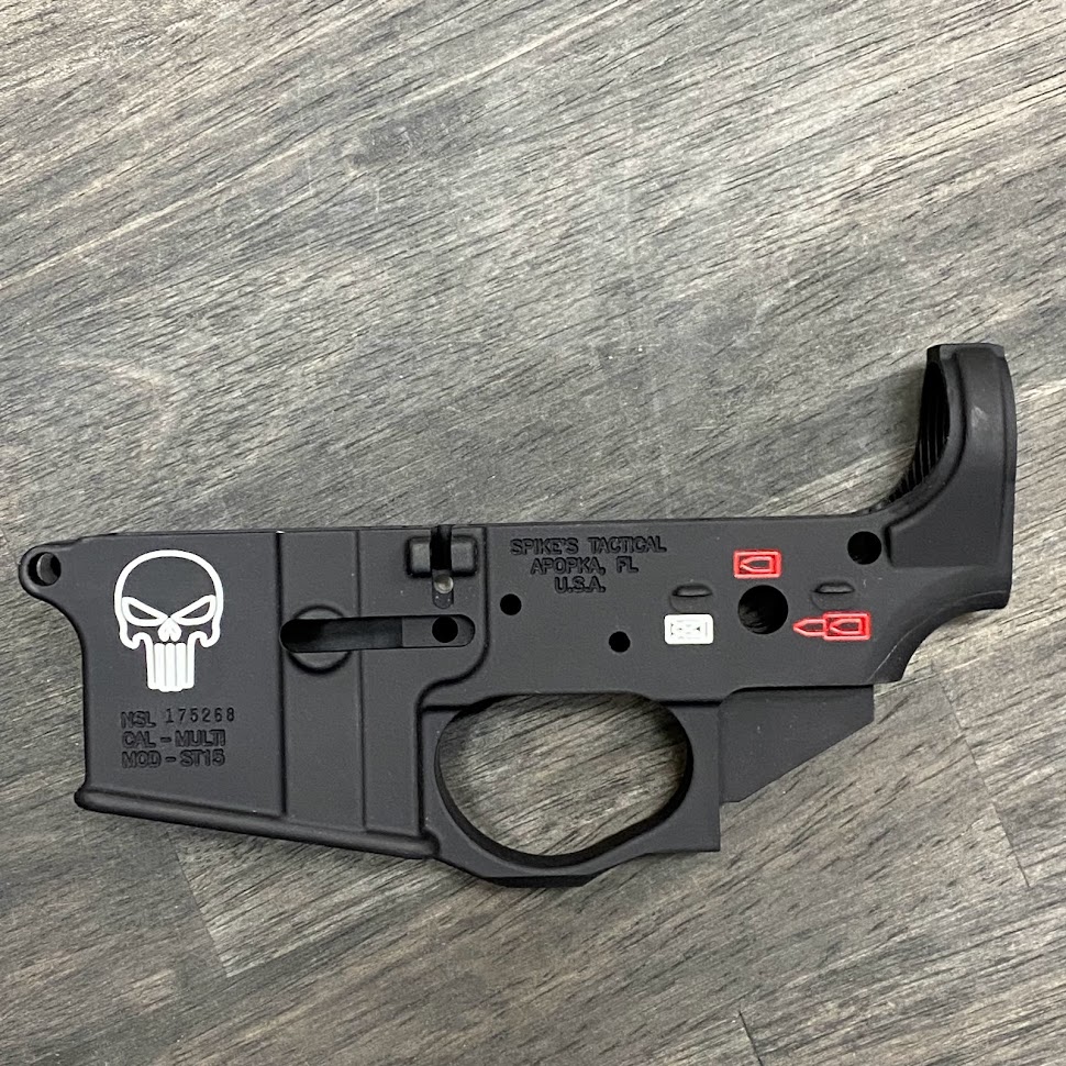 Spikes Tactical Punisher Stripped AR15 Lower Receiver GUNTALK 10