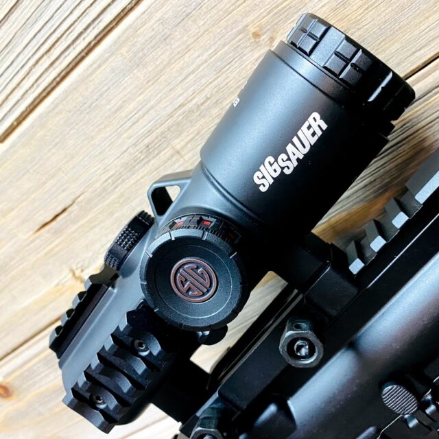 Sig Sauer Bravo 3 3x24mm Prism Battle Sight - GUNTALK [10 Spot] - GUNBROS