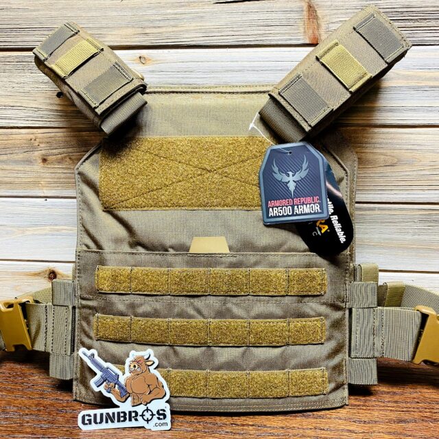 AR500 Veritas Lite Plate Carrier w/ Level 3 Plates & Trauma Pads