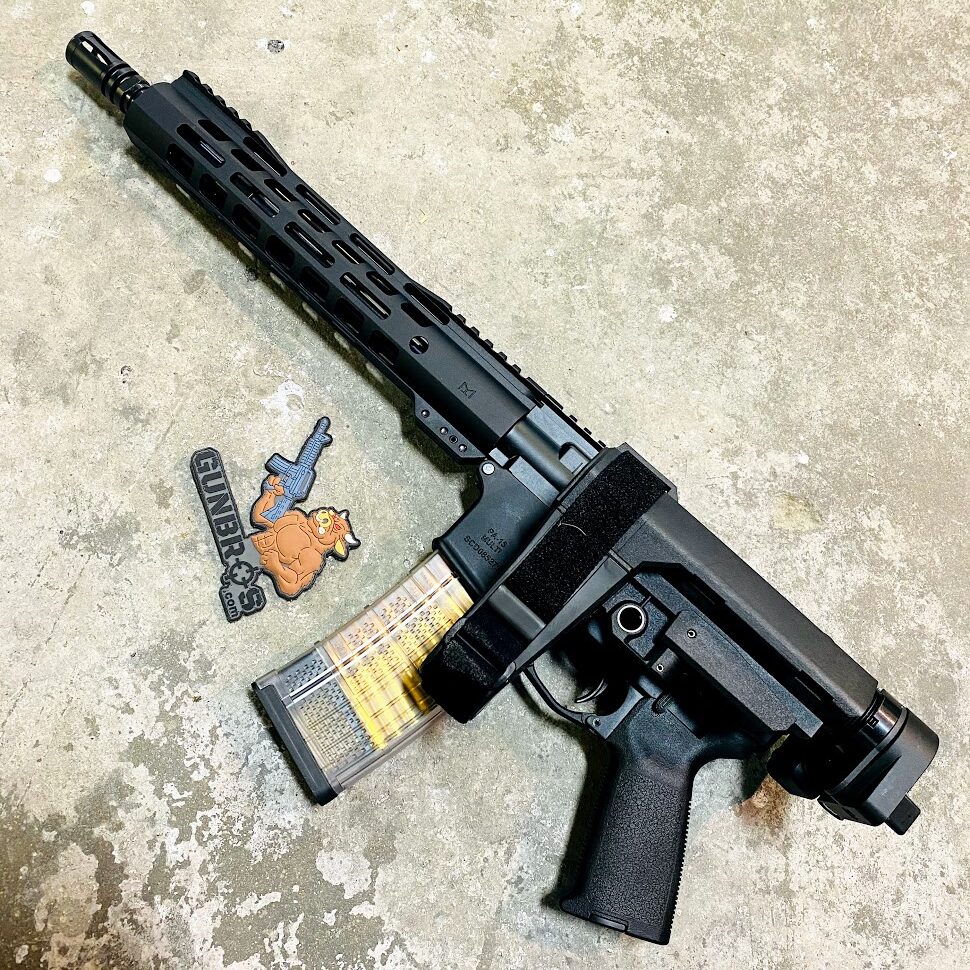 Folding 11.5" PSA AR15 5.56mm GUNTALK [10 SPOT] GUNBROS