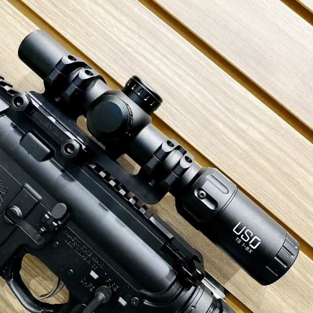 US Optics TS8X RBR 18x24mm FFP LPVO GUNTICKETS [10 SPOT] GUNBROS