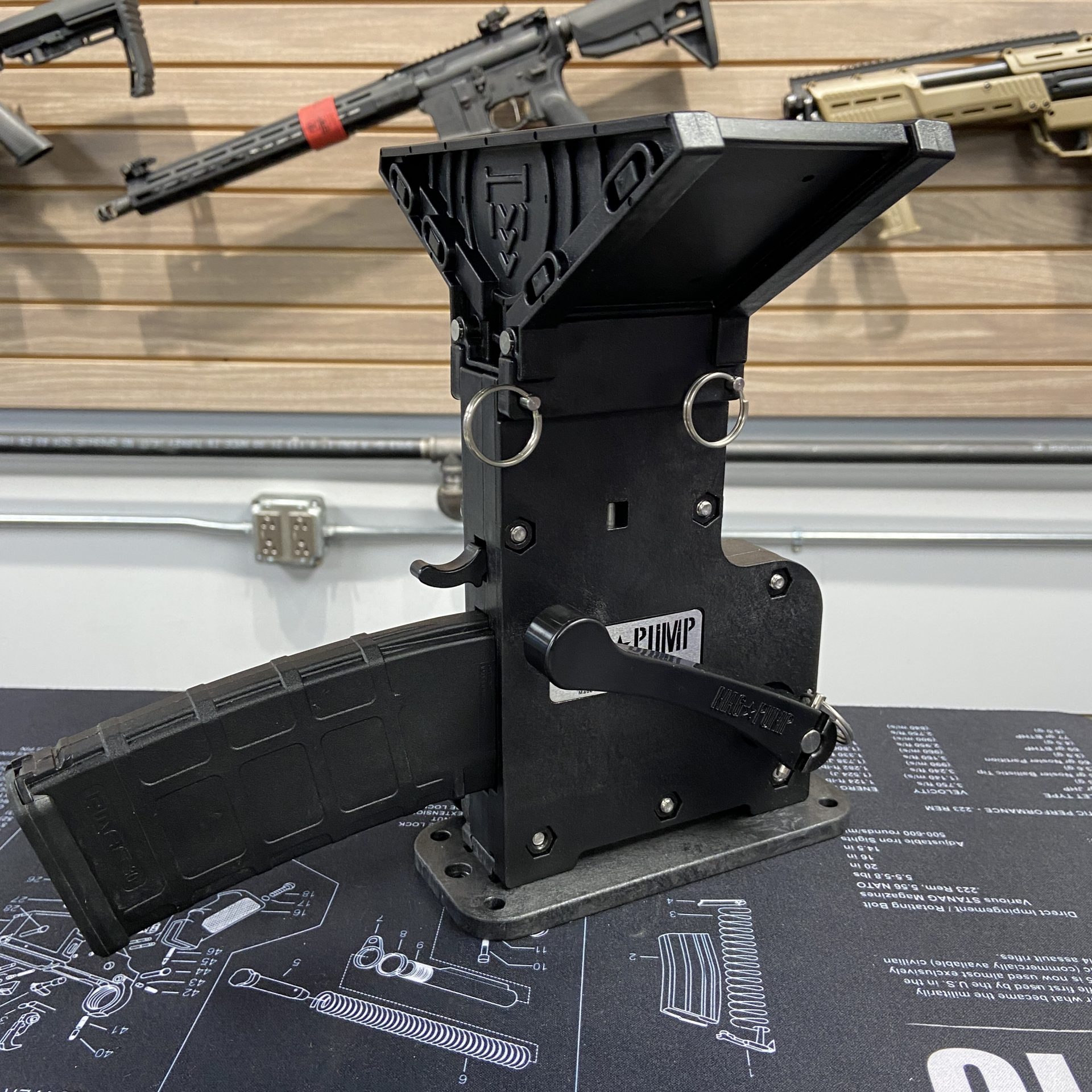 Mag Pump AR15 Magazine Loader GUNTALK [10 SPOT] GUNBROS