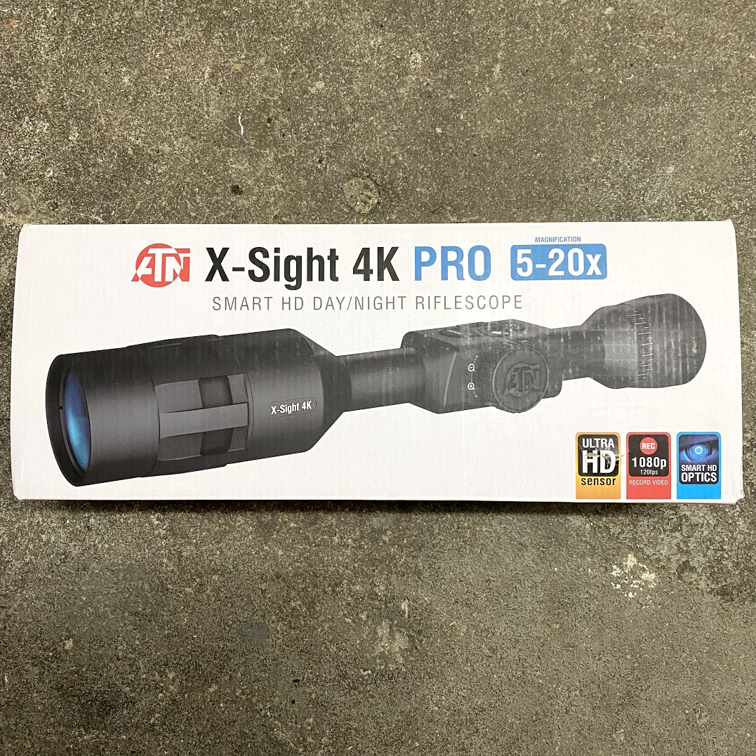 thumbnail image 2 of ATN X-Sight 4K Pro 5-20x Smart Day/Night Rifle Scope With Ultra HD & Ballistic Calc 2 of 6