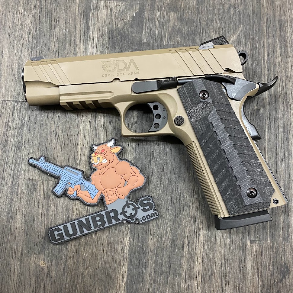 Devil Dog Arms 9mm 1911 FDE 4.25