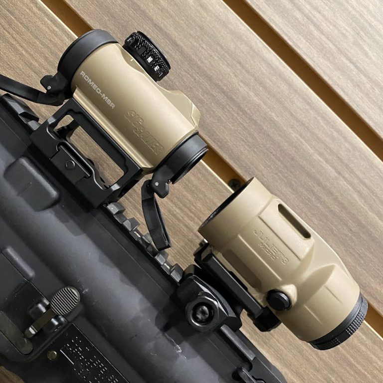 Sig Sauer Romeo Red Dot & Juliet Flip Over Magnifier 3X Combo FDE ...