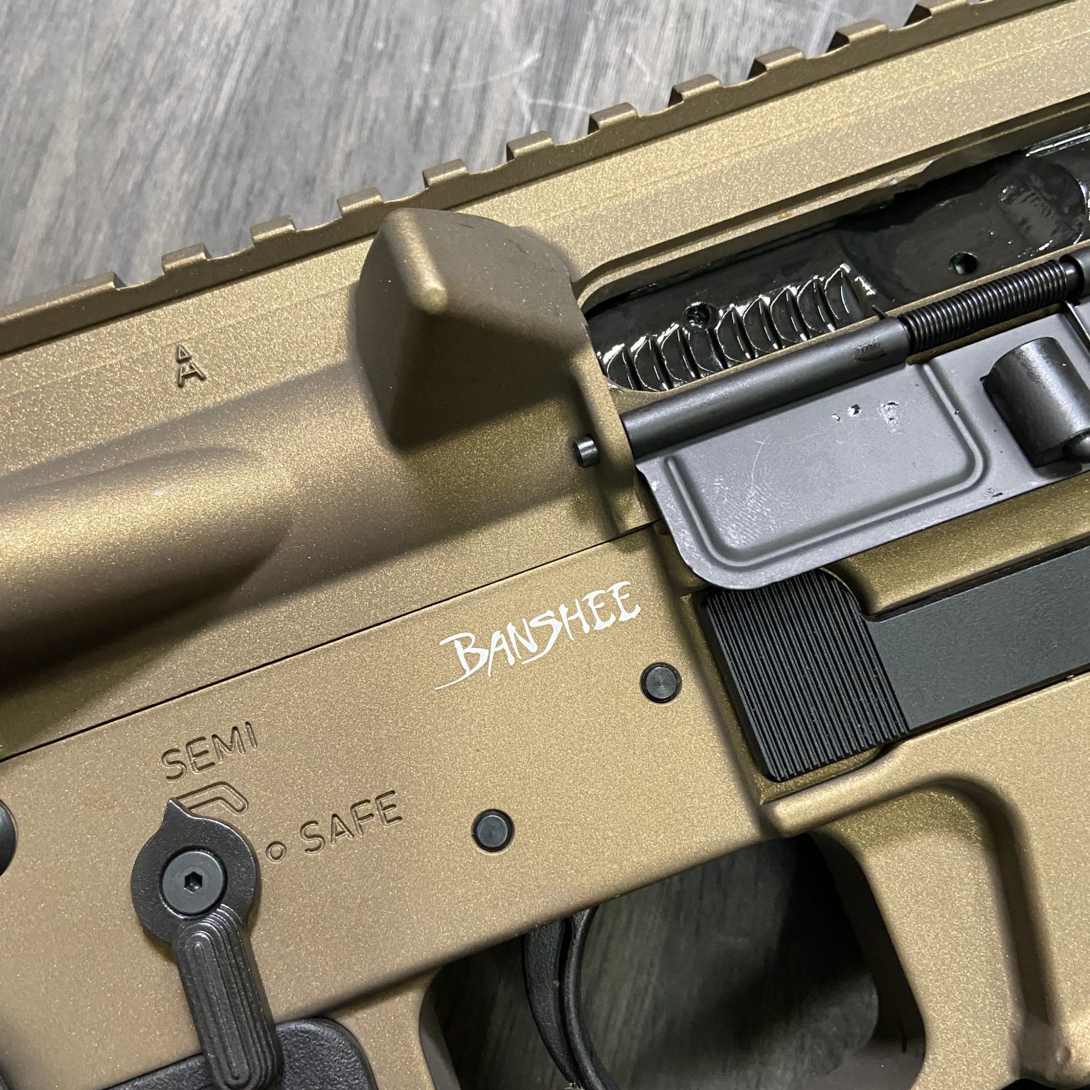 CMMG Banshee 300 MKGS 45 ACP 8" Burnt Bronze Cerakote (Glock Mags ...