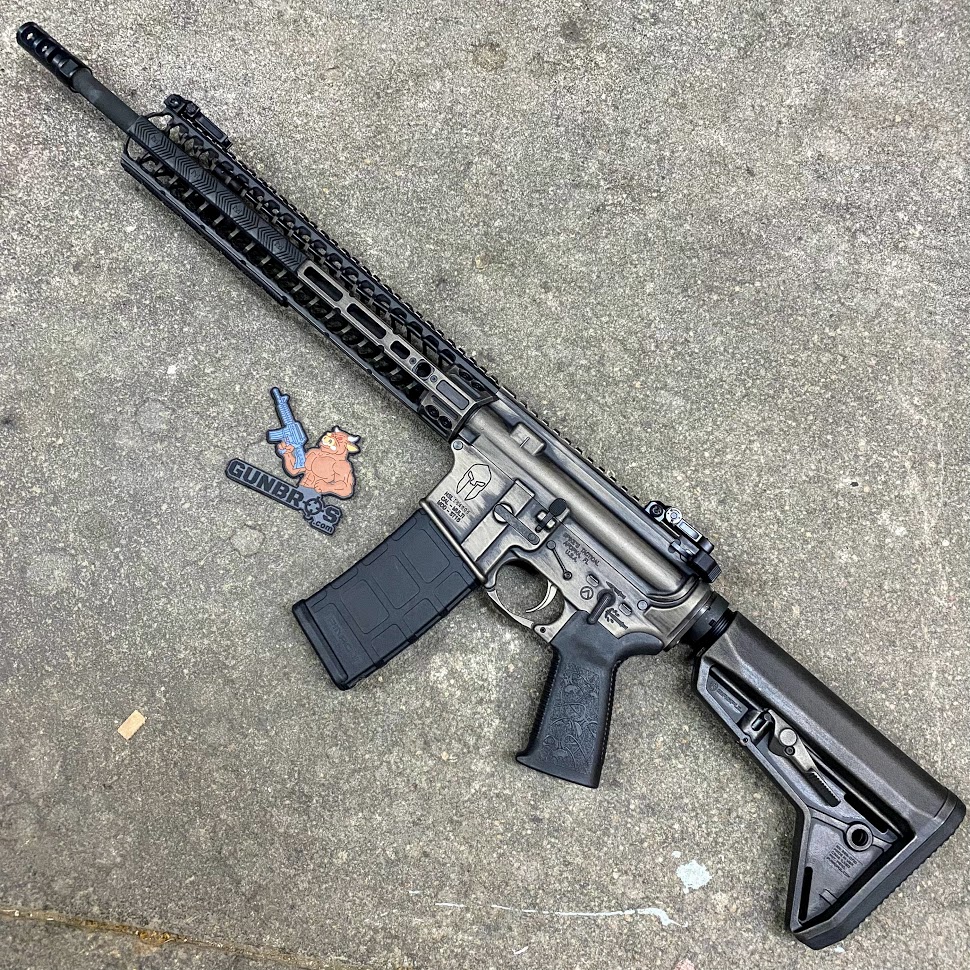 Spikes Tactical Spartan Battleworn AR15 5.56mm GUNTALK [20 SPOT