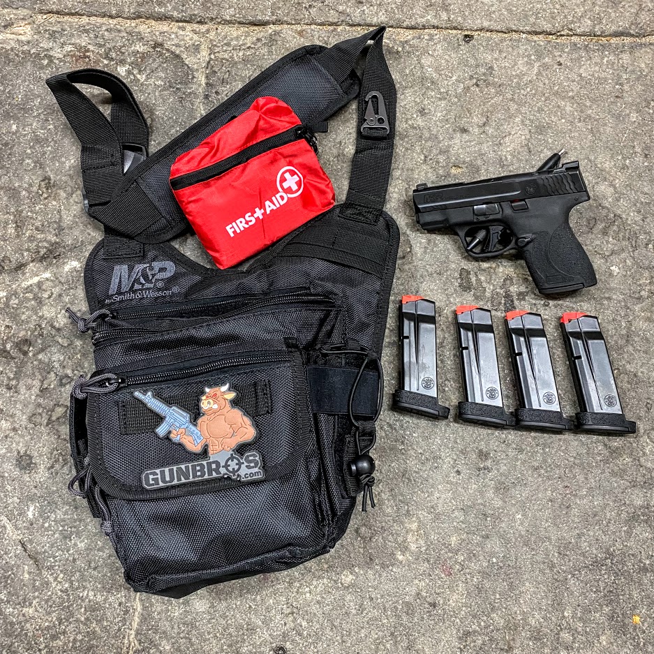 Smith & Wesson M&P Shield Plus 9mm Bug Out Bundle GUNTICKETS [10 SPOT