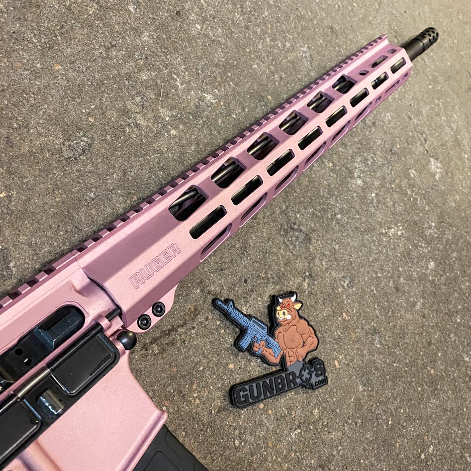 Ruger AR-556 MPR 5.56mm Rose Gold Cerakote - GUNTICKETS [20 SPOT] - GUNBROS