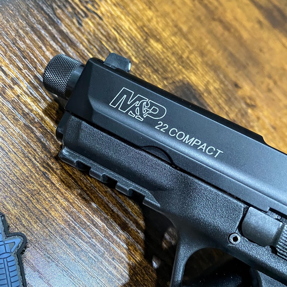 Smith & Wesson M&P 22 Compact Suppressor Ready .22LR - GUNTICKETS [10 ...