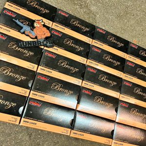 1000rds 9mm PMC Bronze 115gr - GUNTICKETS [10 SPOT]