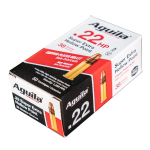 Aguila Super Extra .22LR HP 38gr 50rds