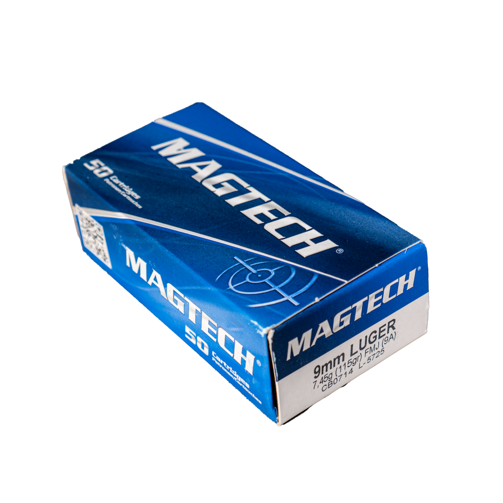 9mm Luger 50 rounds Magtech GUNBROS