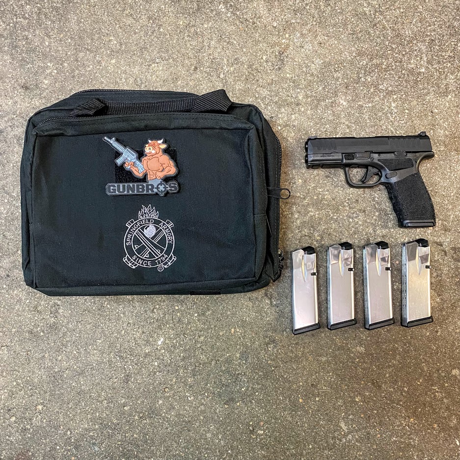Springfield Hellcat Pro OSP 9mm Range Kit (5 Mags & Bag) GUNTICKETS