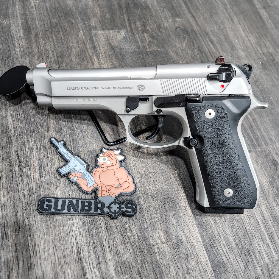 Beretta 92FS Inox Stainless 9mm - GUNTICKETS [10 SPOT] - GUNBROS