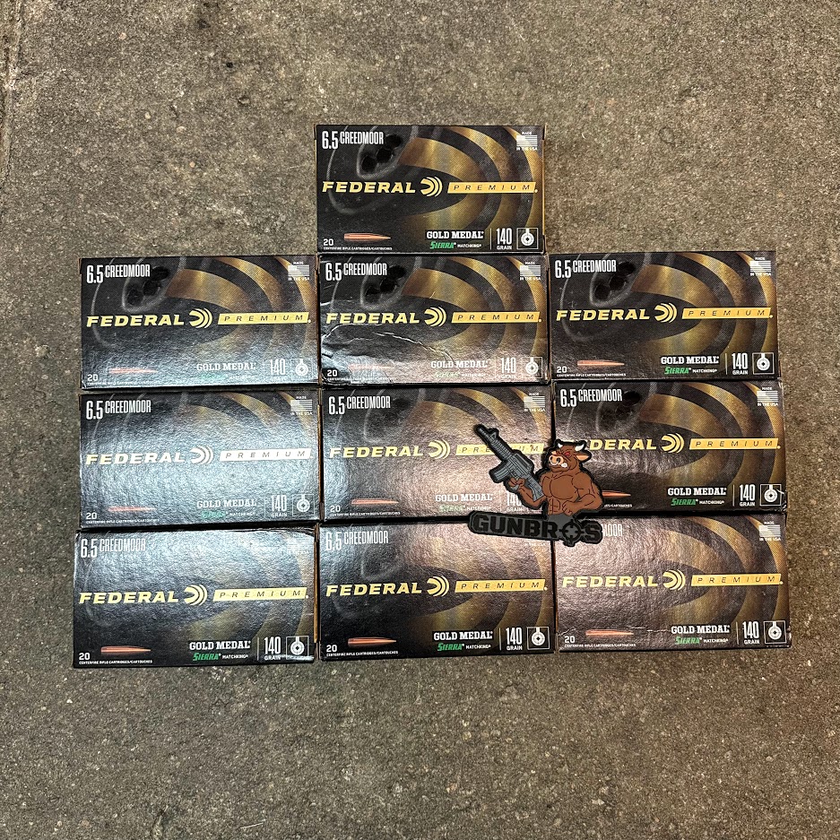 6.5 Creedmoor 140gr MATCHKING – 200rd