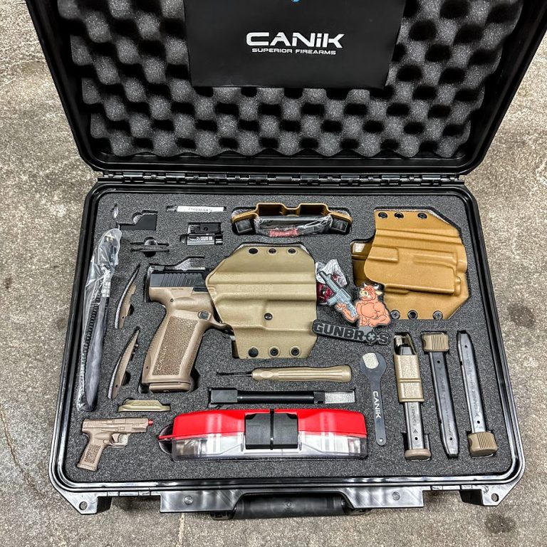 Canik Mete SFT 9mm Loadout Kit (Holsters, Red Dot, Flashlight, Cleaning