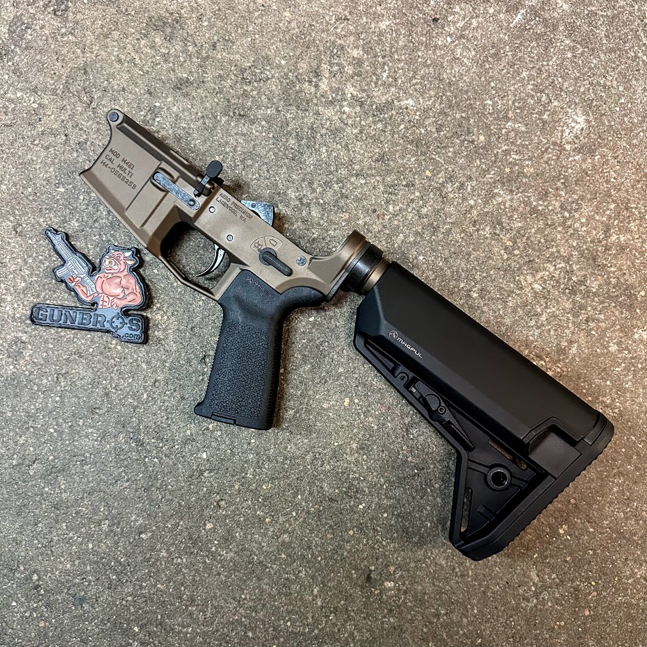 Aero Precision M4E1 Complete AR15 Lower Kodiak Brown GUNTICKETS [10