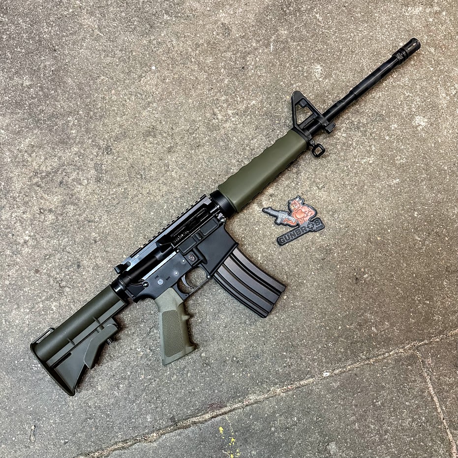 DPMS Retro AR15 5.56mm ODG CAR-15 Stock/A1 Handguard - GUNTICKETS [10 ...