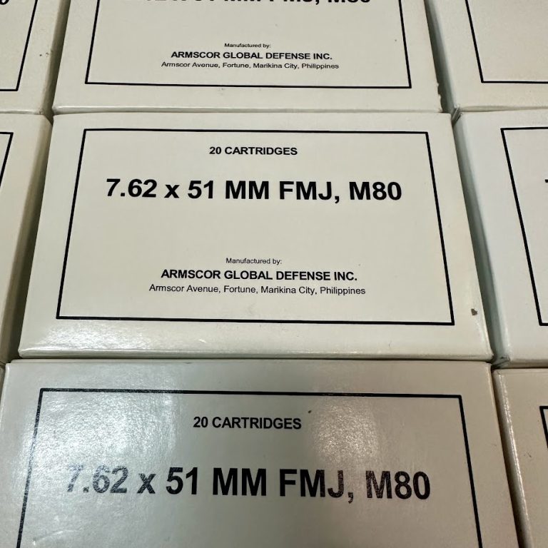 400rds Armscor 7.62x51mm M80 147gr - GUNTICKETS [10 SPOT] - GUNBROS