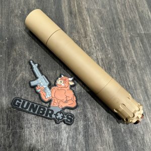 Rugged Obsidian 45 FDE Suppressor - GUNTICKETS [10 SPOT]