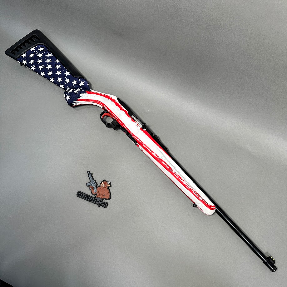Ruger 10/22 Collectors Series American Flag .22LR - GUNTICKETS [10 SPOT ...