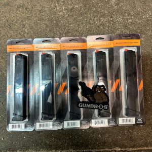 5 Pack Glock OEM 33rd 9mm Magazines - GUNTICKETS [10 SPOT]