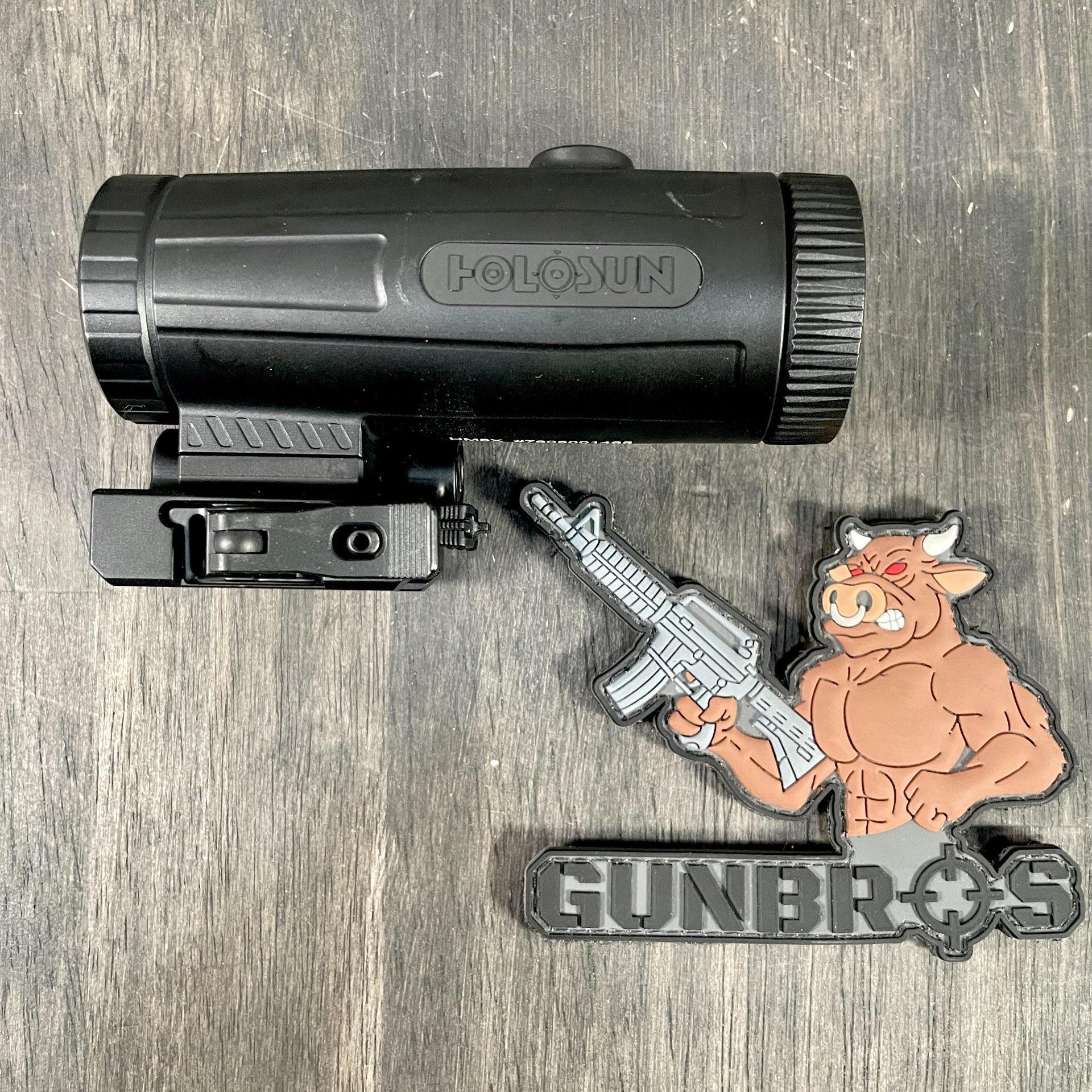 Holosun HM6X 6X Flip Over Magnifier - GUNTICKETS [10 SPOT] - GUNBROS