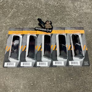 5 Pack Glock 17rd OEM Magazines - GUNTICKETS [10 SPOT]