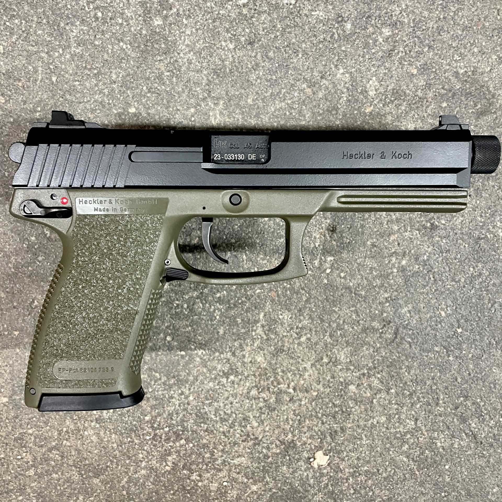 Heckler & Koch Mark 23 .45 ACP ODG - GUNTICKETS [100 SPOT] - GUNBROS
