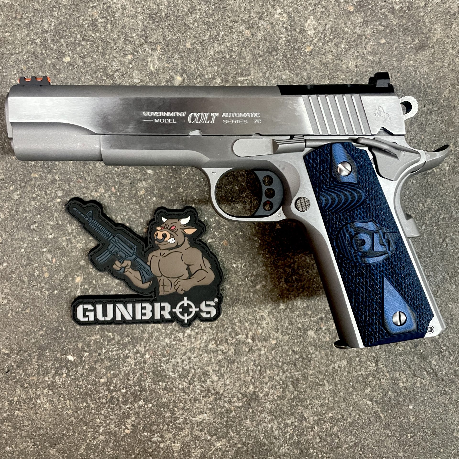 Colt Series 70 1911 Government Competition Optic Ready 9mm - GUNTICKETS ...