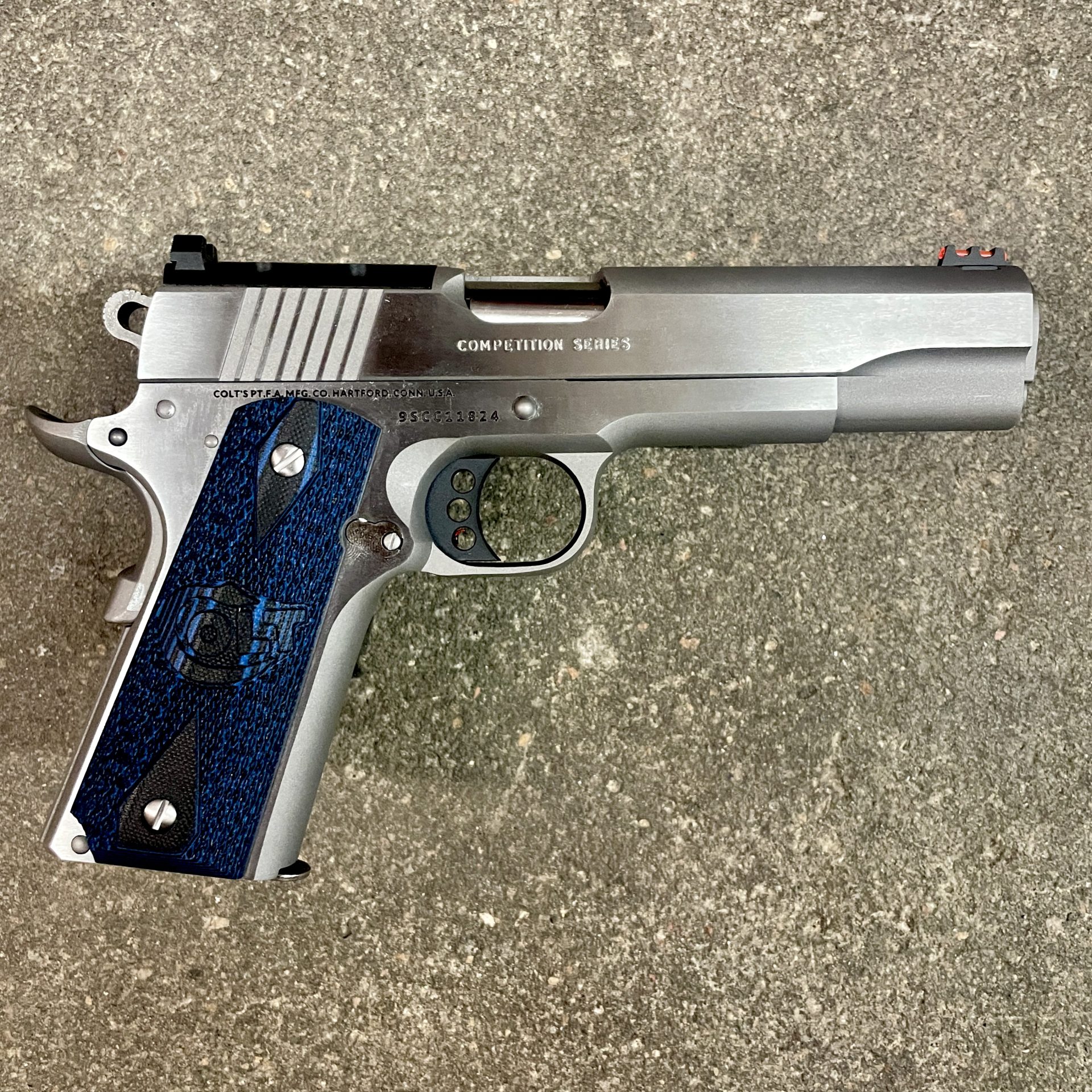Colt Series 70 1911 Government Competition Optic Ready 9mm - GUNTICKETS ...