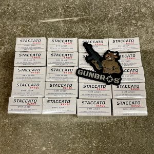 1000rds Staccato 9mm 124gr FMJ - GUNTICKETS [10 SPOT]