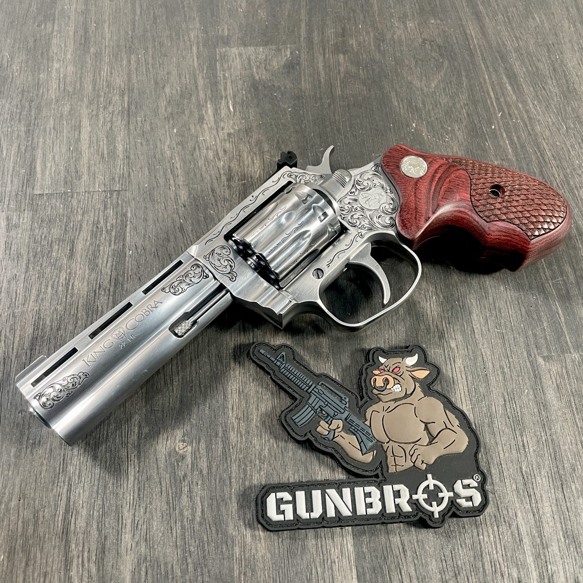 Colt King Cobra Stainless .22LR 4.25