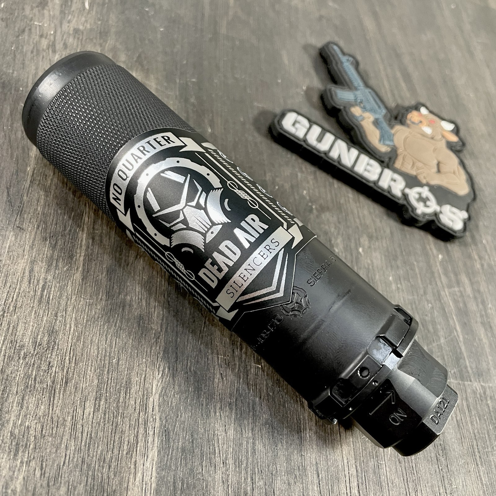 Dead Air Sierra 5 XM 5.56mm Silencer w/ Xeno 1/2x28 FH 