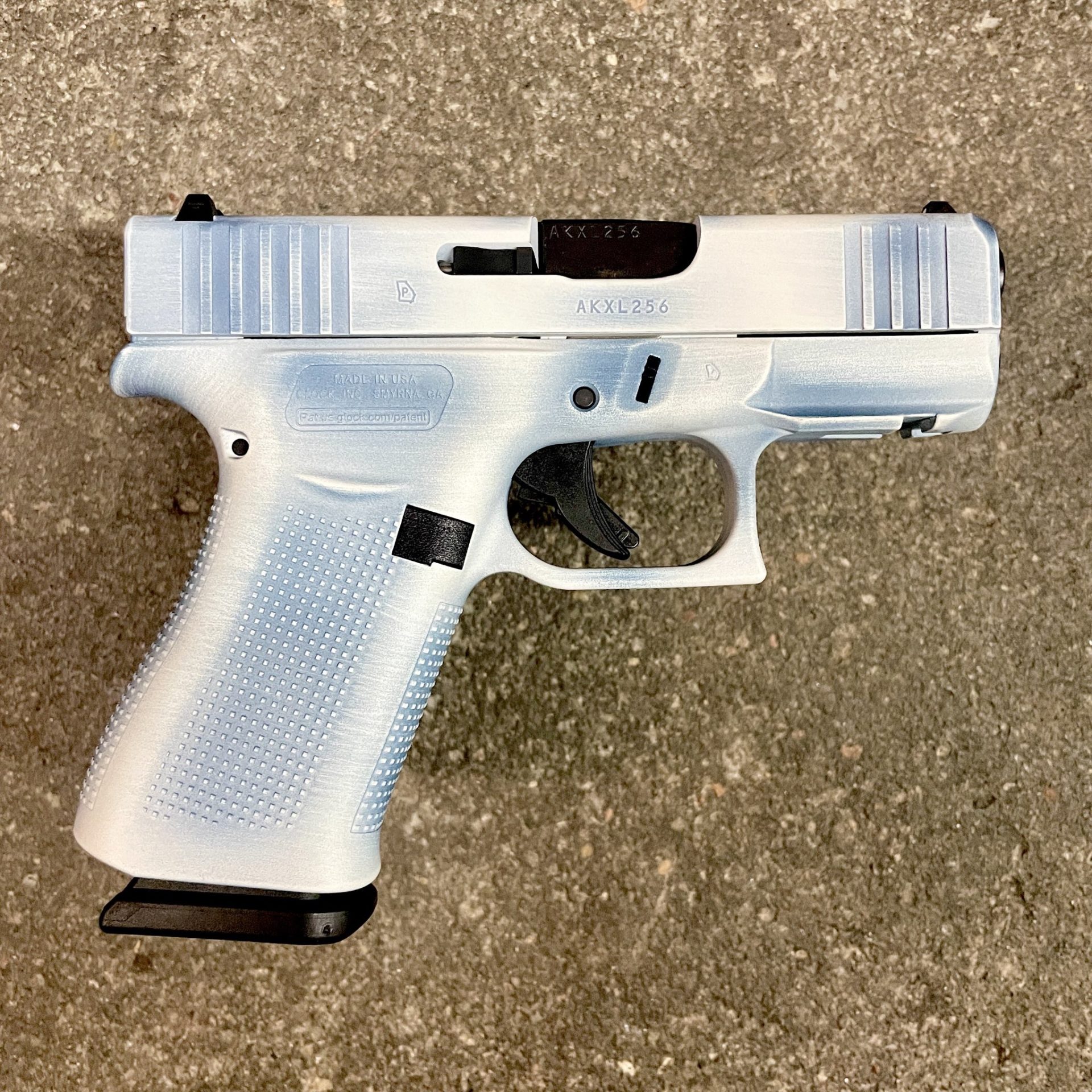 Glock 43X Blue Denim Edition 9mm - GUNTICKETS [10 SPOT] - GUNBROS