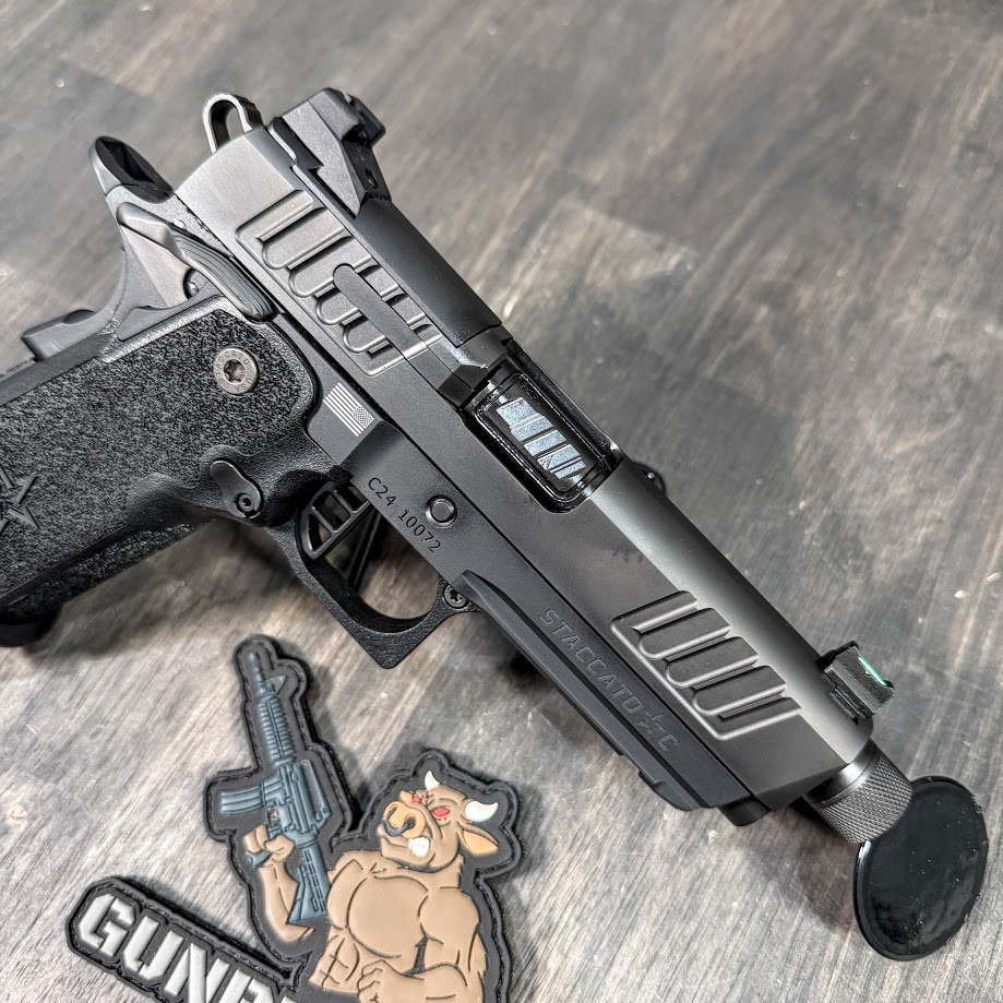 Staccato C 2011 V3 9mm Threaded DLC FS - GUNTICKETS [200 SPOT] - GUNBROS
