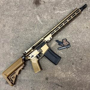 Geissele Super Duty MOD1 FDE 5.56mm 14.5" P&W (HUXWRX Flash Hider/QD) - GUNTICKETS [100 SPOT]