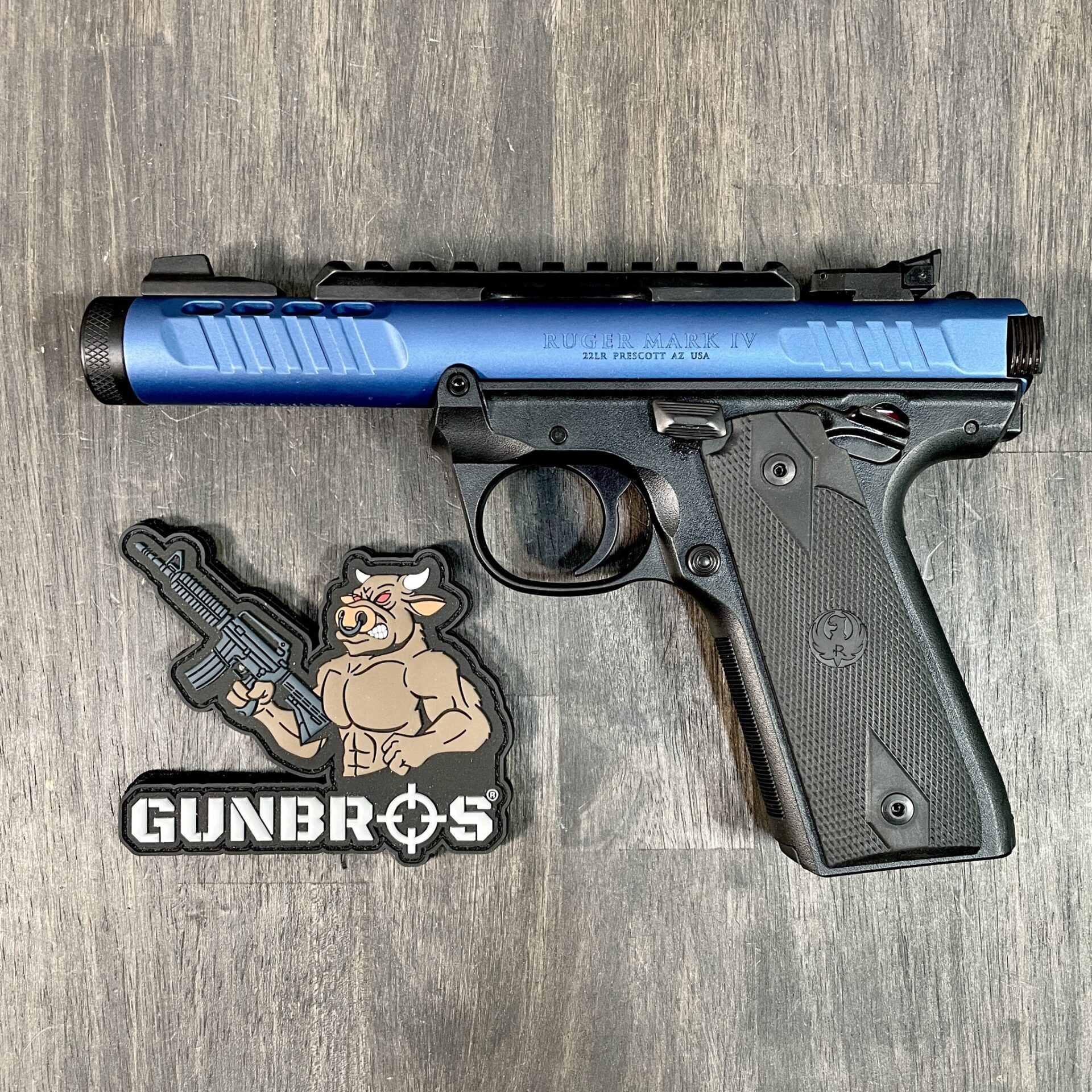 Ruger Mark IV 22/45 .22LR Blue Anodized - GUNTICKETS [10 SPOT] - GUNBROS