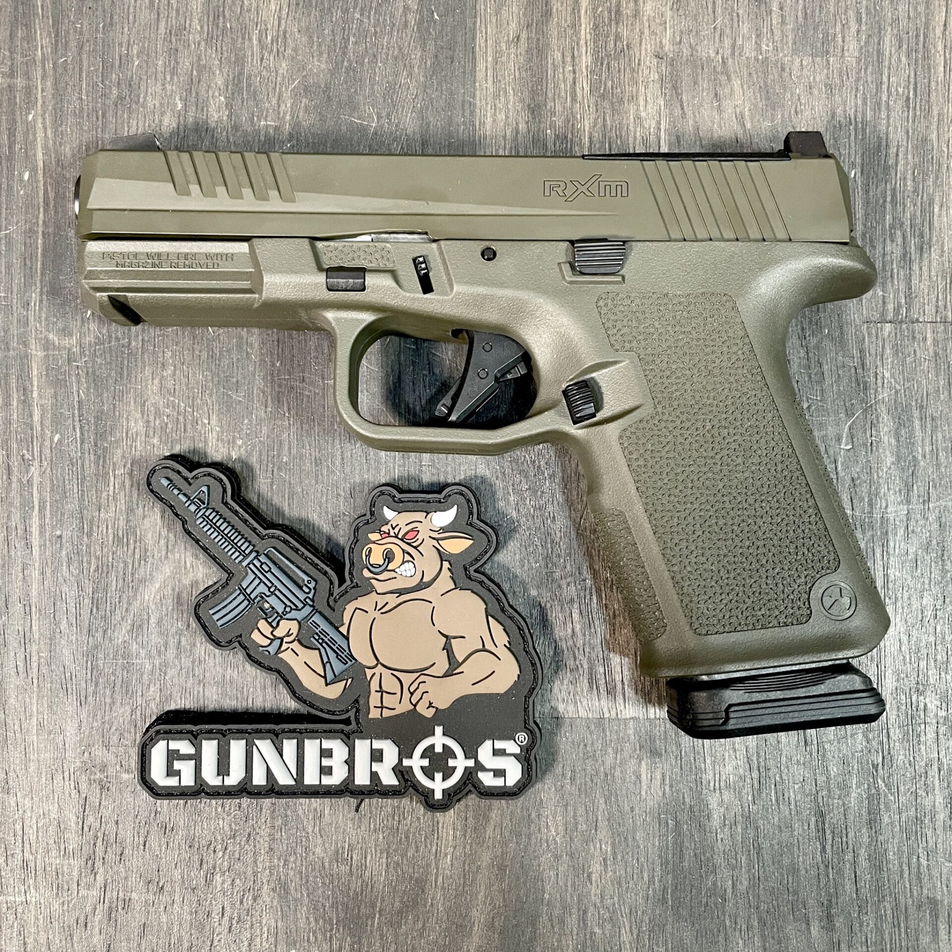 Ruger RXM 9mm ODG - GUNTICKETS [10 SPOT] - GUNBROS