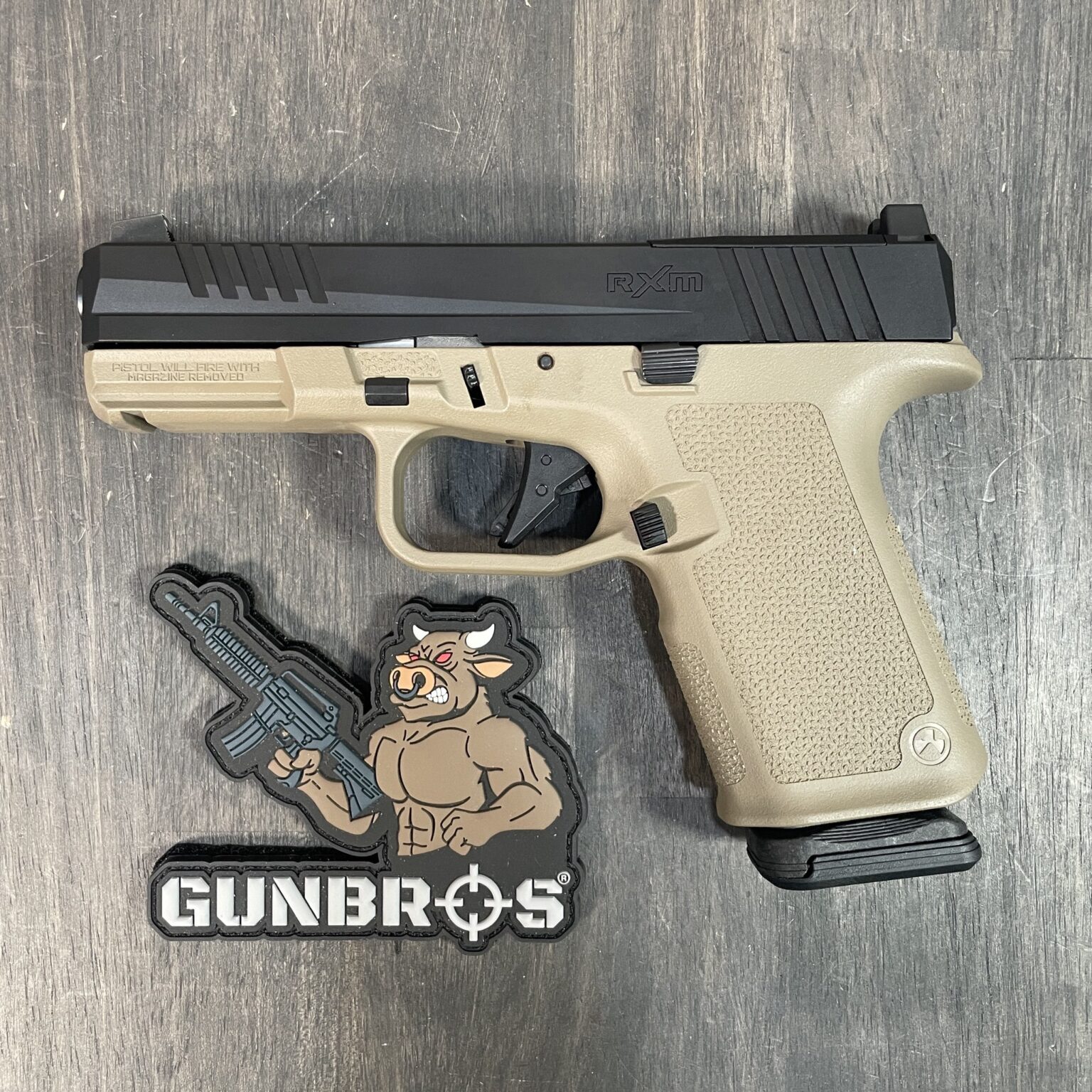 Ruger RXM 9mm FDE Frame - GUNTICKETS [10 SPOT] - GUNBROS
