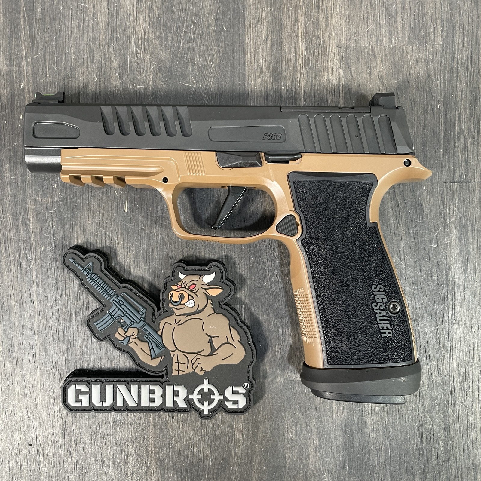 Sig Sauer P365 AXG FUSE 9mm FDE/BLK - GUNTICKETS [20 SPOT] - GUNBROS