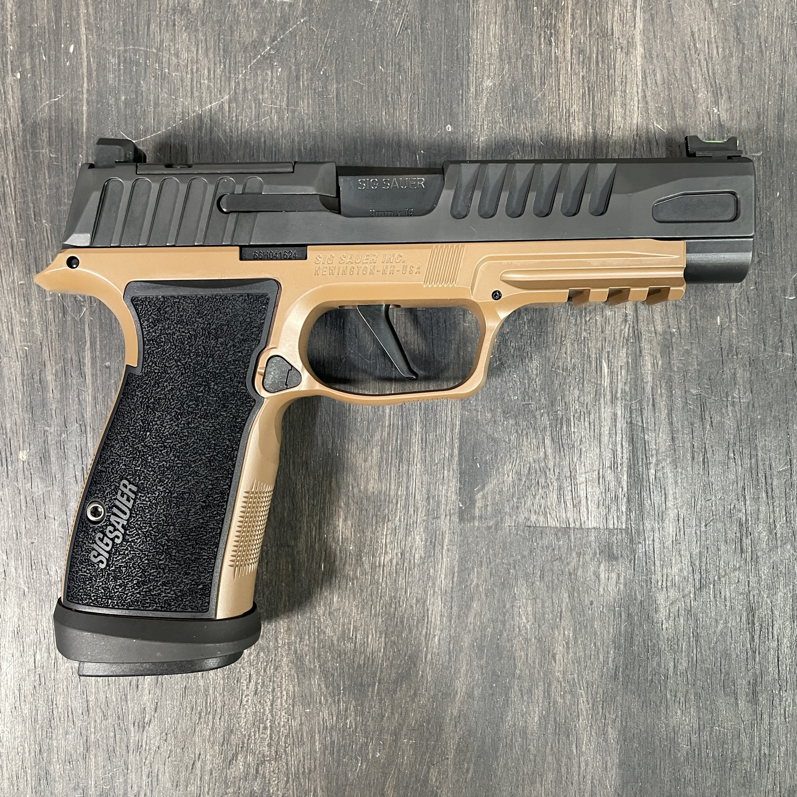 Sig Sauer P365 AXG FUSE 9mm FDE/BLK - GUNTICKETS [20 SPOT] - GUNBROS
