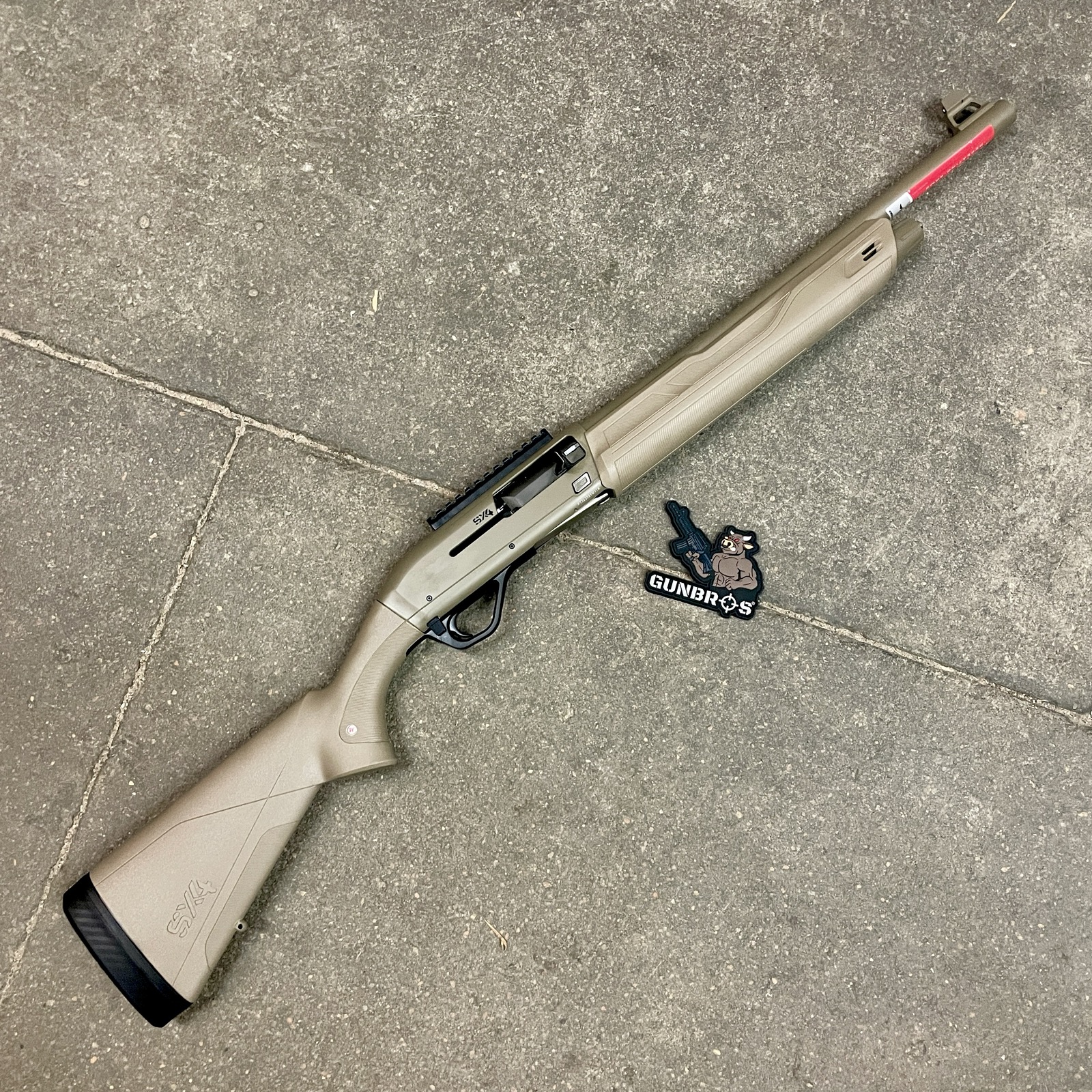 Winchester SX4 Defender 12Ga FDE 18.5″ – GUNTICKETS [20 SPOT]