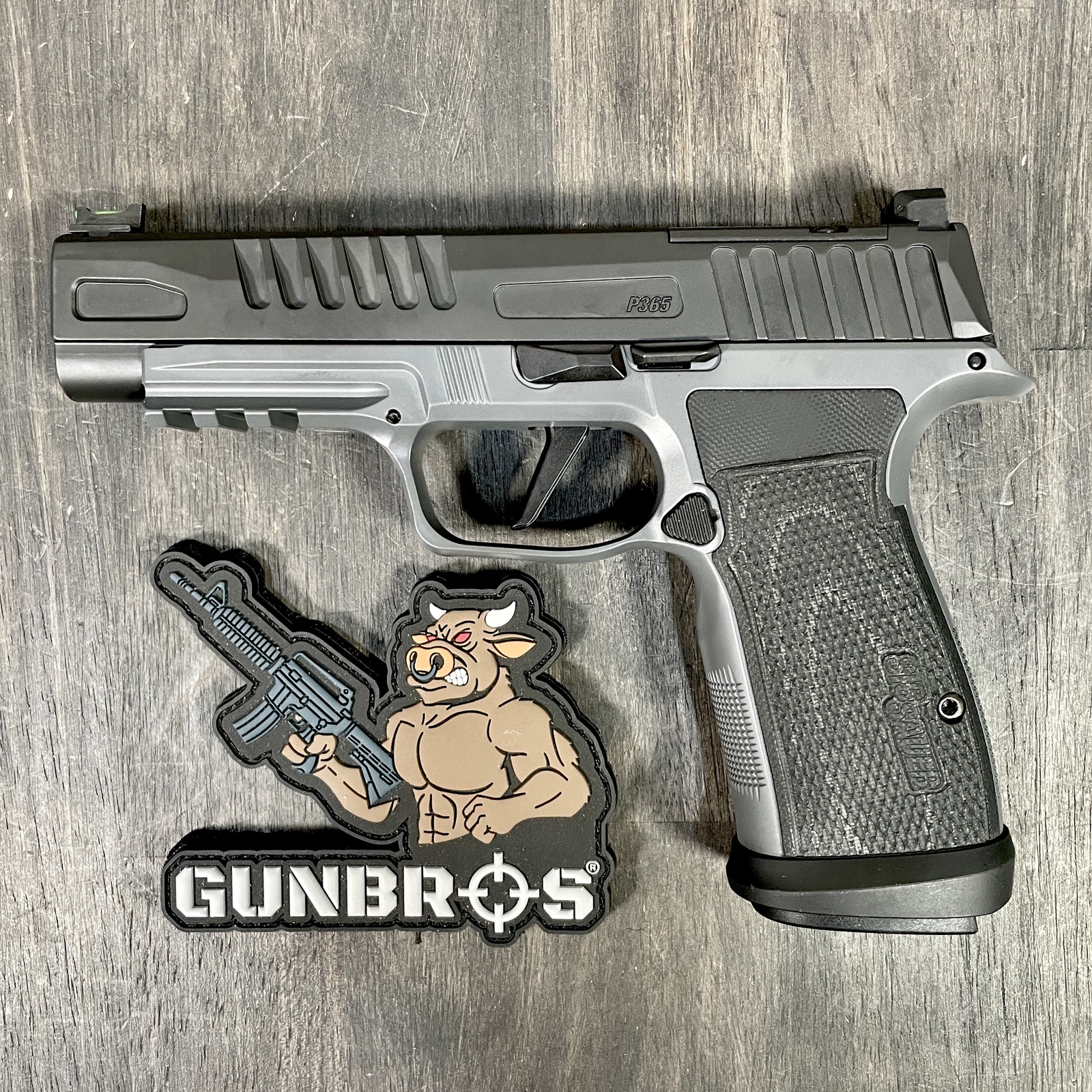 Sig Sauer P365 AXG FUSE 9mm Gray/BLK - GUNTICKETS [20 SPOT] - GUNBROS
