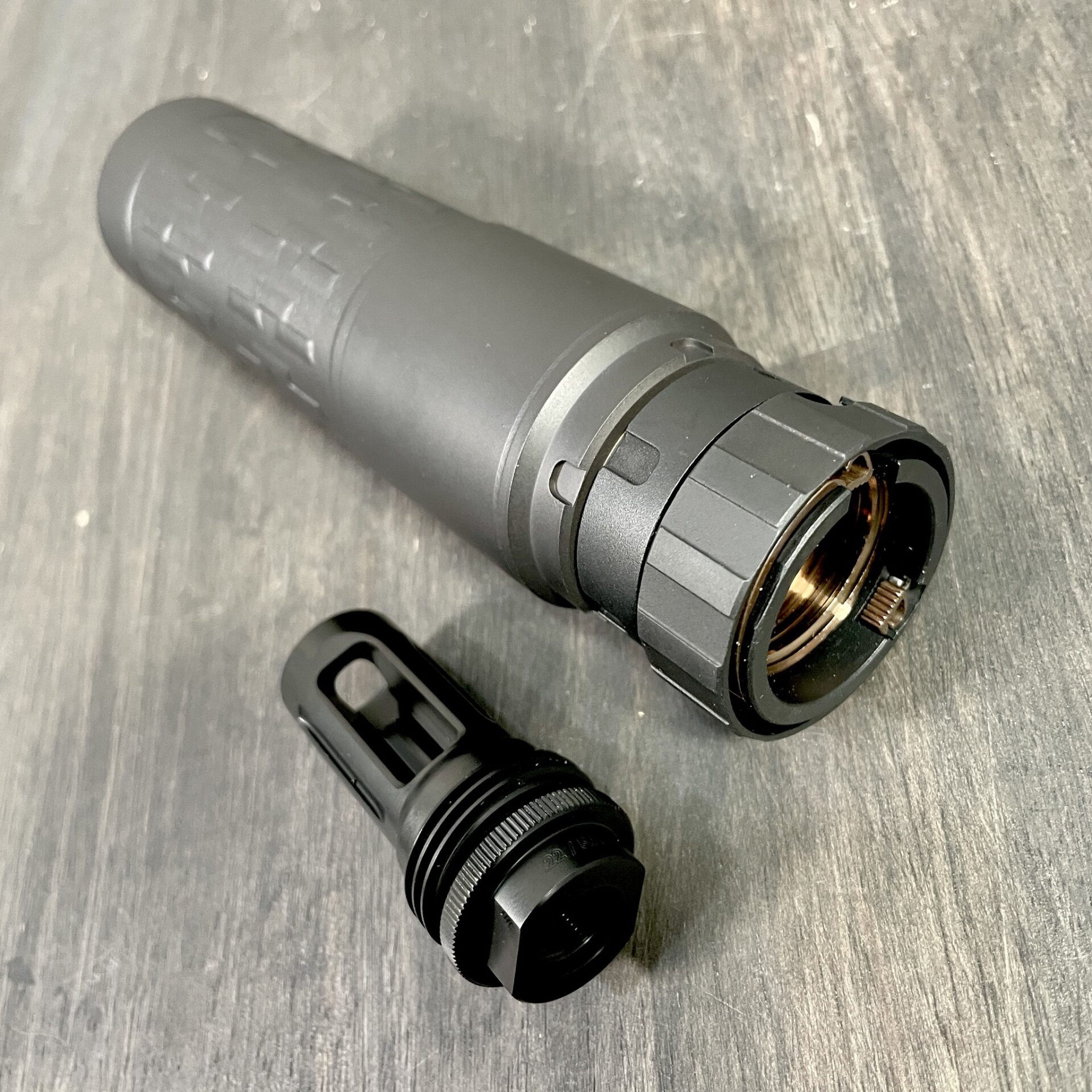 SilencerCO Velos LBP 5.56mm Suppressor w/ ASR QD Muzzle Device