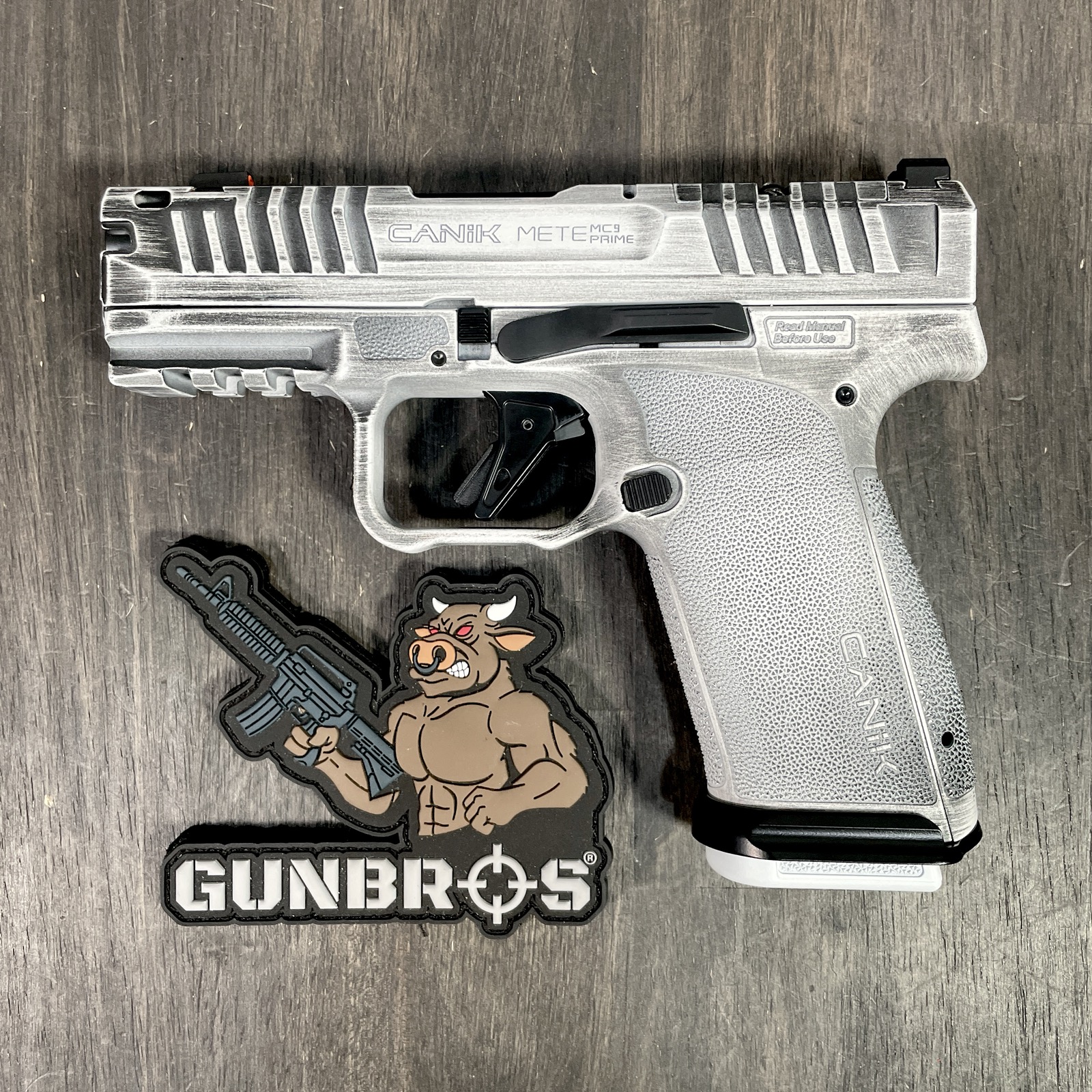 Canik METE MC9 Prime Arctic Distress Cerakote 9mm - GUNTICKETS [20