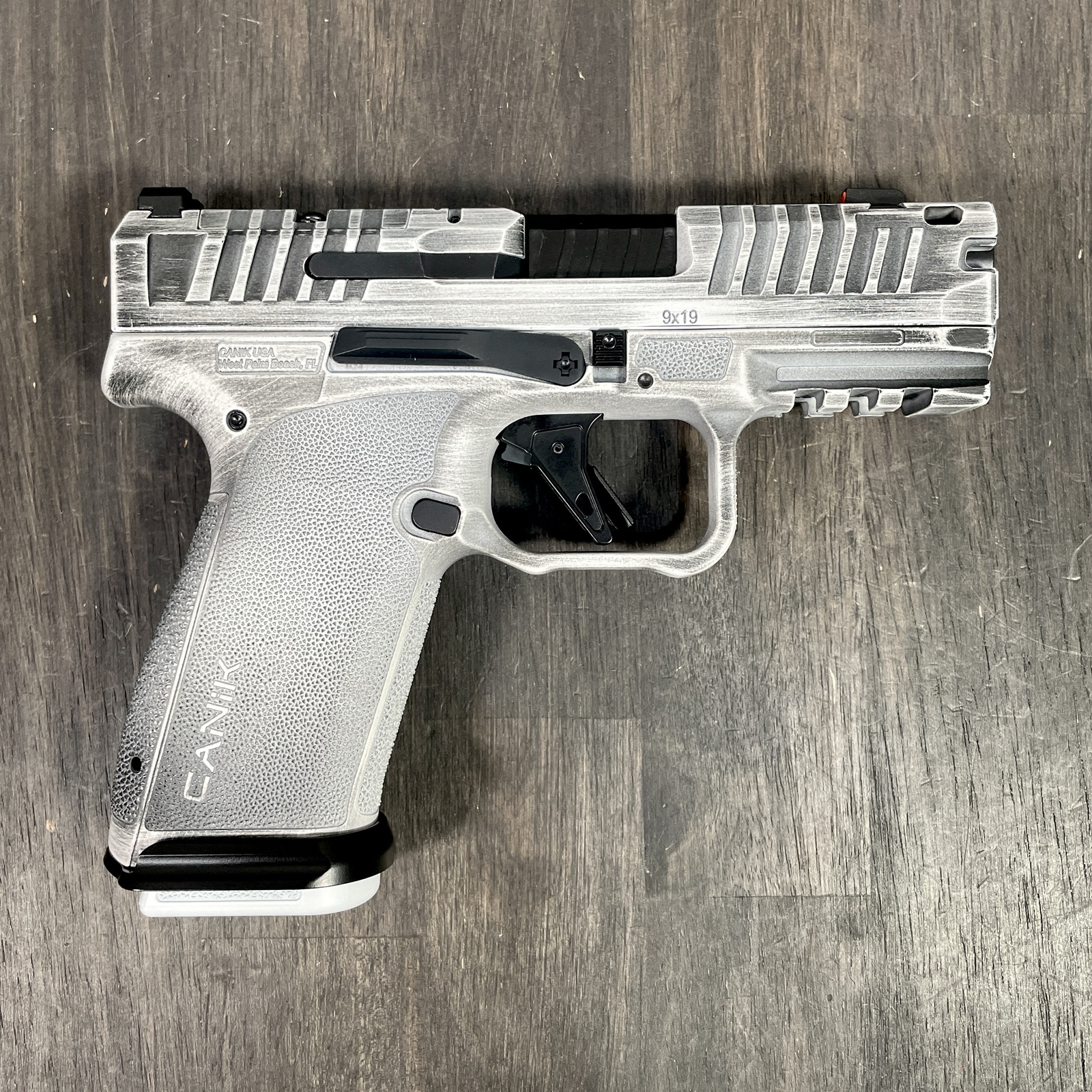 Canik METE MC9 Prime Arctic Distress Cerakote 9mm - GUNTICKETS [20