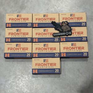 200rds Hornady Frontier 6.5 Grendel 123gr FMJ - GUNTICKETS [10 SPOT]