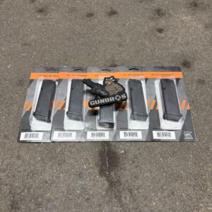 5pk Glock 15rd 9mm Magazines - GUNTICKETS [10 SPOT]